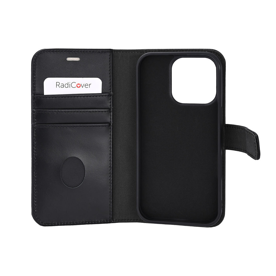Radicover RAD297 mobiltelefon etui 17,5 cm (6.9") Folie Sort