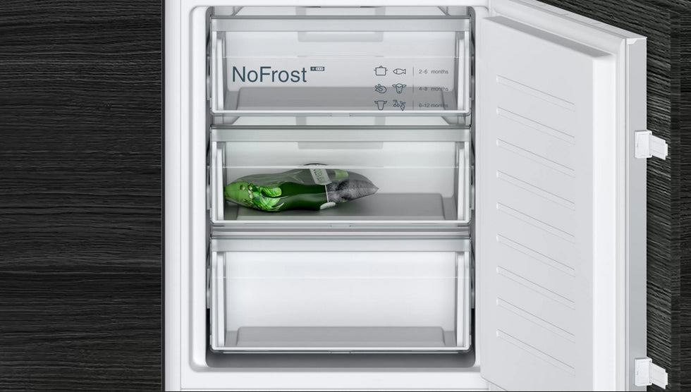 Siemens iQ100 KI86NNSE0 køle-/fryseskab Indbygget 260 L Hvid