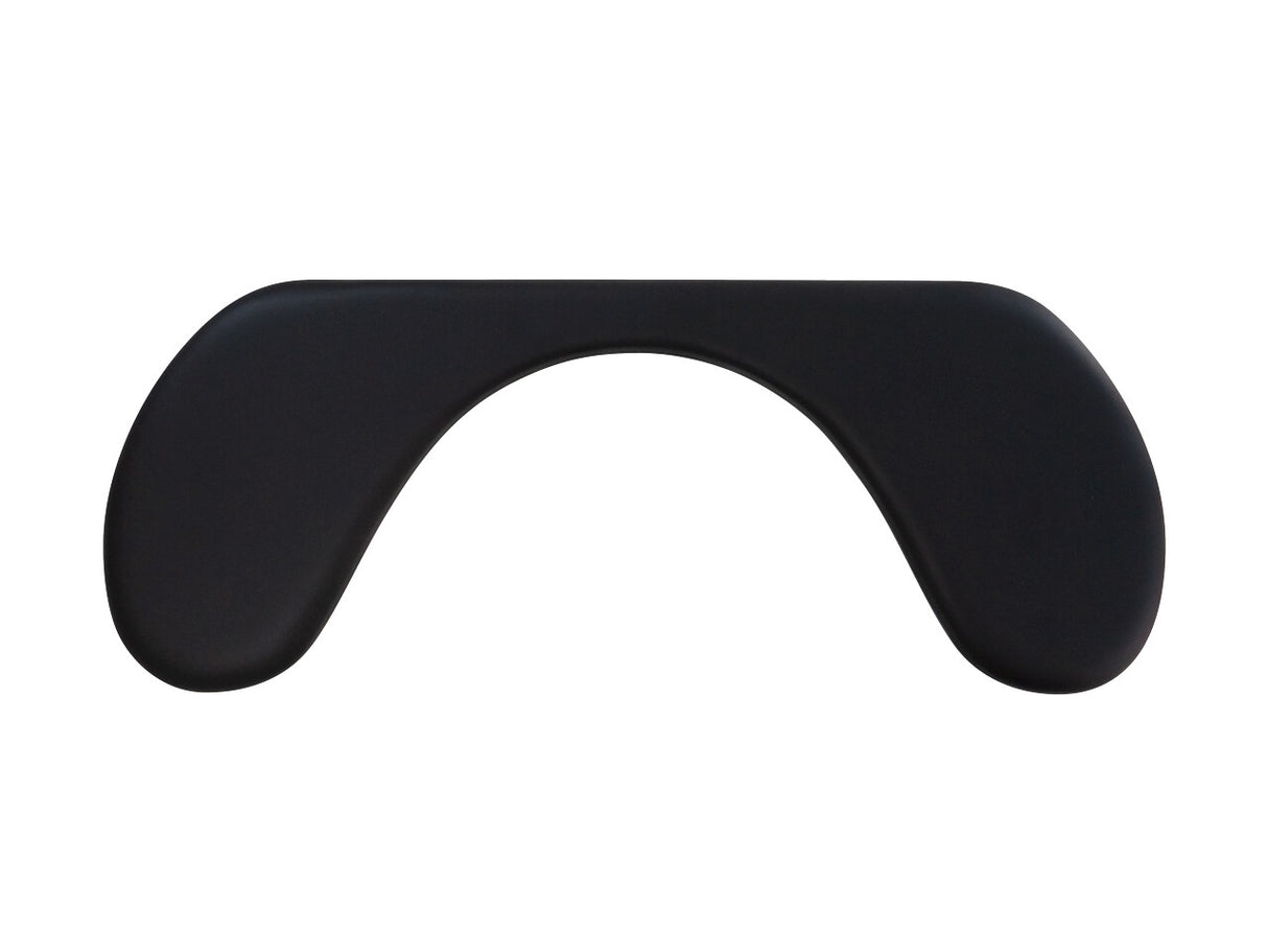Mousetrapper Armrest - Symmetric håndledsstøtte Imiteret læder Sort