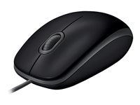 Logitech B110 Silent Optisk Kabling Sort