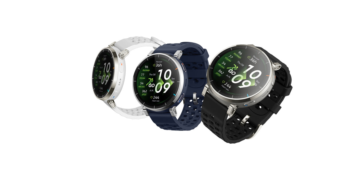 Amazfit Active 3 3,35 cm (1.32") AMOLED Digital 466 x 466 pixel Berøringsskærm Guld GPS (satellit)