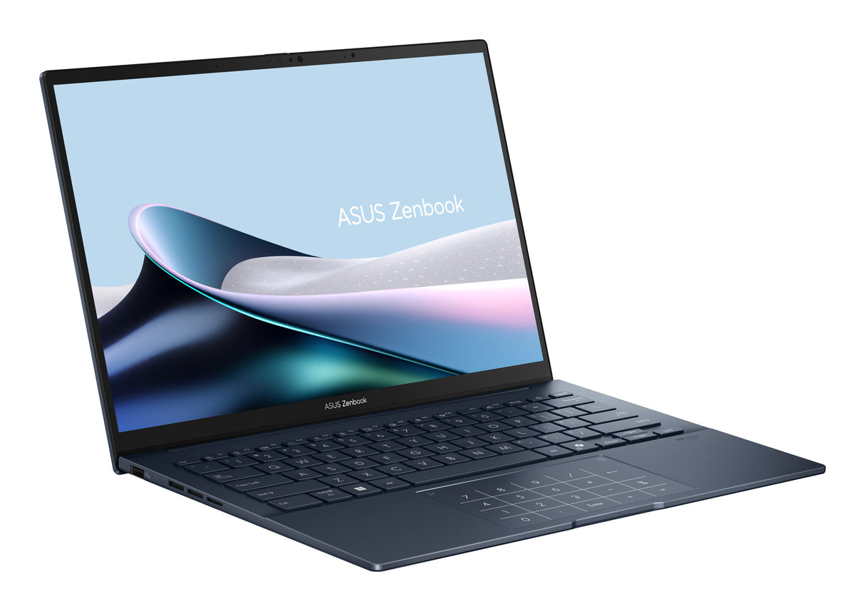 ASUS Zenbook 14 OLED UX3405CA-SU1294W Intel Core Ultra 7 255H Laptop 35,6 cm (14") Berøringsskærm 3K 32 GB LPDDR5x-SDRAM 1 TB SSD Wi-Fi 7 (802.11be) Windows 11 Home Blå