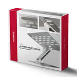Axagon STND-LQ laptop stativ Stander til laptop og tablet Grå 43,9 cm (17.3")