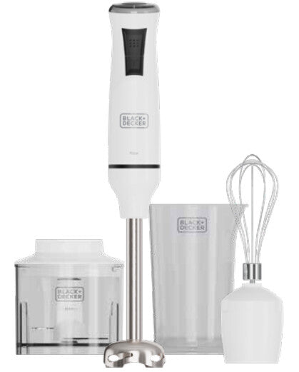 Black & Decker BXHBA750E Nedsænkning blender 750 W Hvid