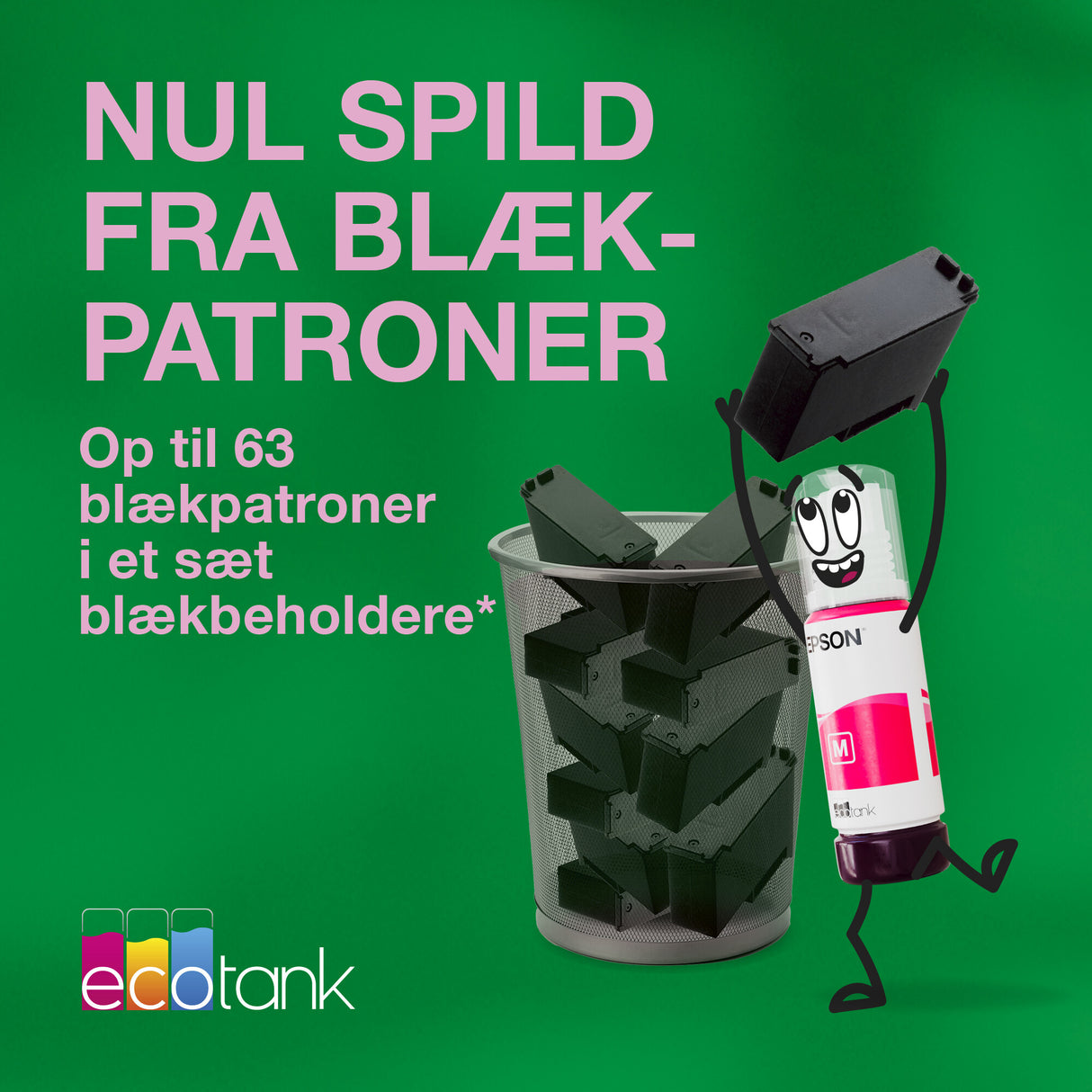 Epson 114 EcoTank Cyan ink bottle