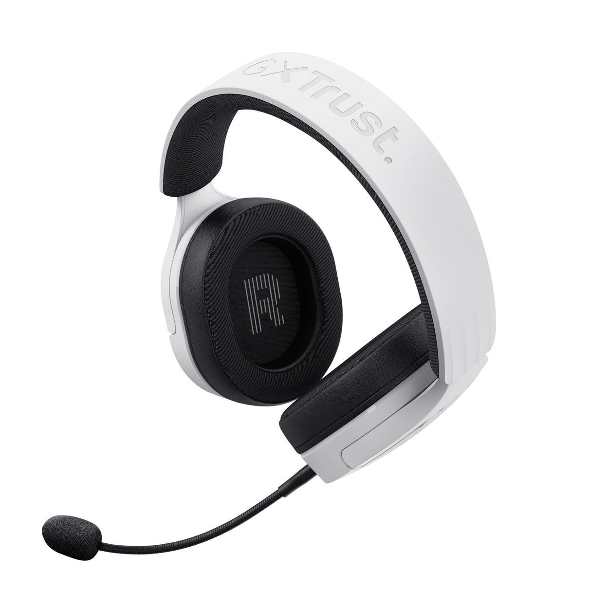 Trust GXT 491W FAYZO Headset Kabel & trådløs Spil USB Type-C Bluetooth Sort, Hvid