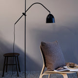 Dyberg Larsen Easton sort gulvlampe