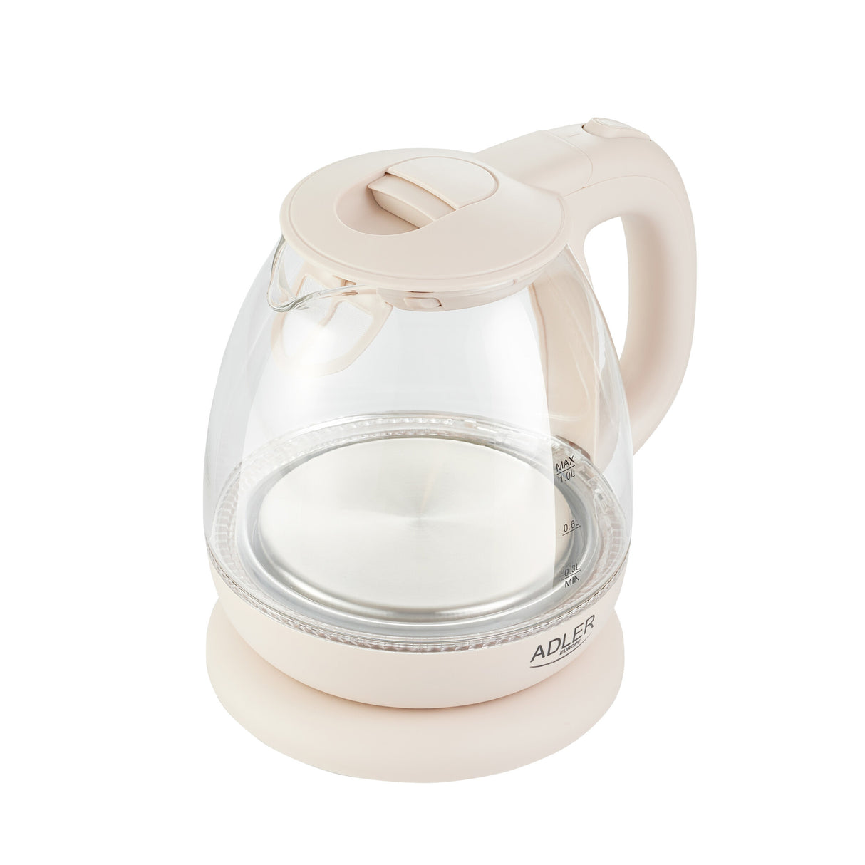 Adler AD 1283C elkedel 1 L 900 W Cremefarvet
