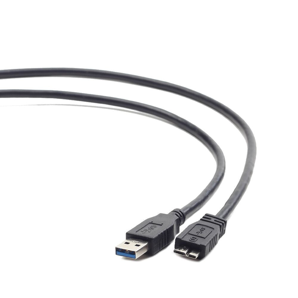 Gembird USB 3.0, 3m USB-kabel USB 3.2 Gen 1 (3.1 Gen 1) USB A Micro-USB B 4,8 Gbit/sek. Blå
