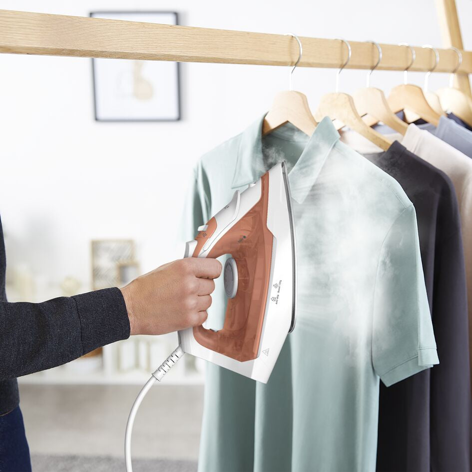 Tefal Virtuo 30 FV2C40E0 Tør & dampstrygejern 2000W Orange