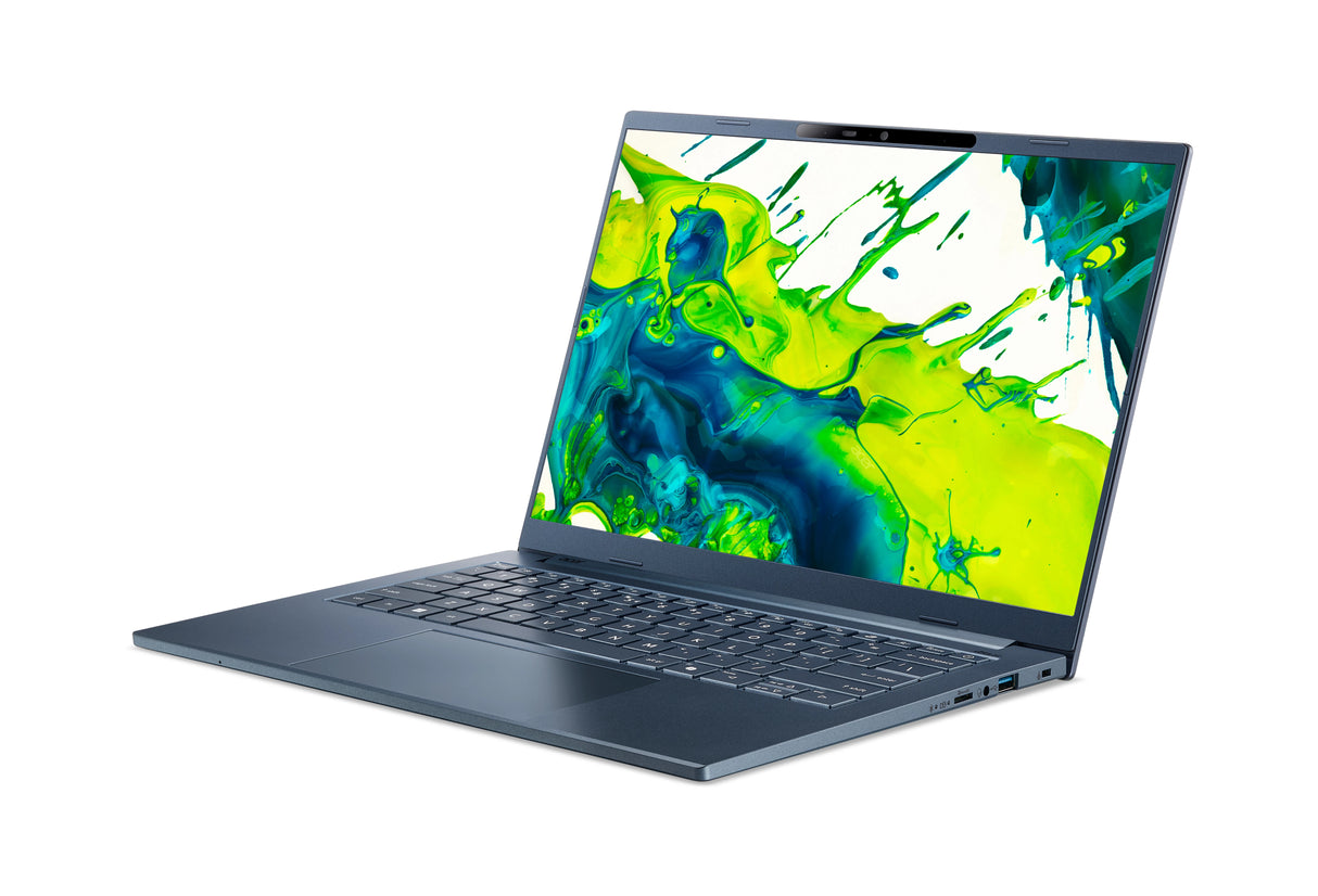 Acer Aspire 14 AI A14-11M-X7S4 Snapdragon X1-26-100 Laptop 35,6 cm (14") WUXGA 32 GB LPDDR5x-SDRAM 1 TB SSD Wi-Fi 7 (802.11be) Windows 11 Home Blå