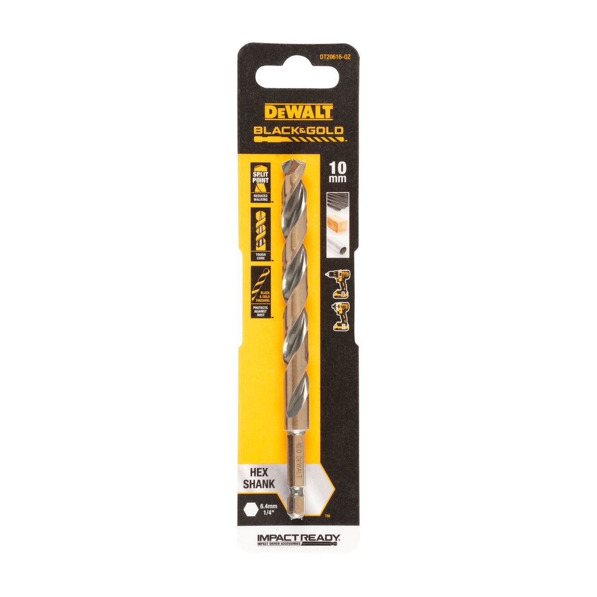 DeWALT DT20616-QZ borehoved Spiral skæreborebit 1 stk