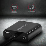 Axagon RVH-VGAN videokabel adapter 0,15 m HDMI Type A (Standard) VGA (D-Sub) Sort