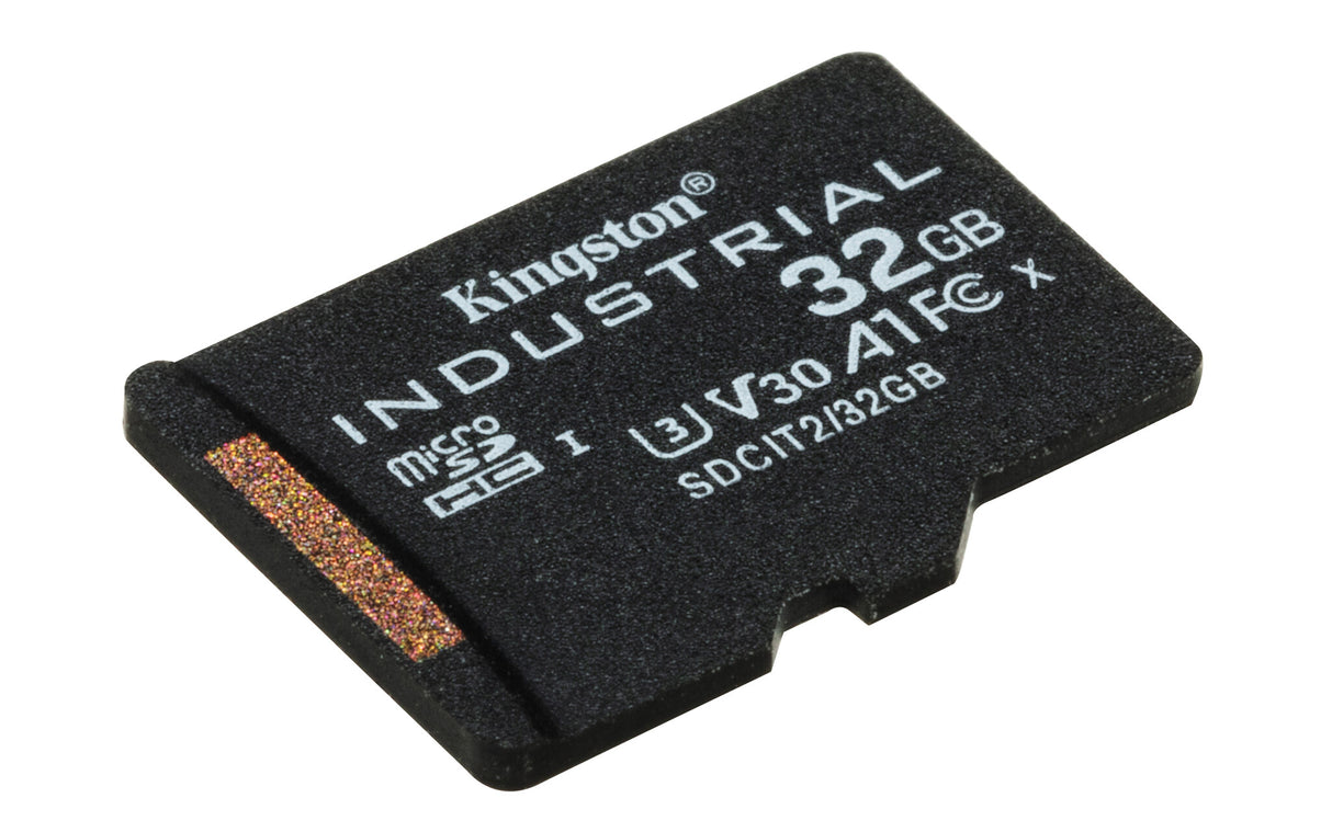 Kingston Technology 32GB microSDHC Industrial C10 A1 pSLC kort + SD-adapter