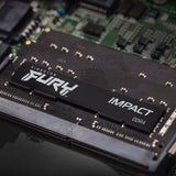 Kingston FURY Impact DDR4 16GB 3200MHz CL20 Ikke-ECC SO-DIMM 260-PIN