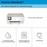 HP ENVY Inspire 7220e Trådløst All-in-One Farve Printer, Instant Ink; Kopimaskine, scanner