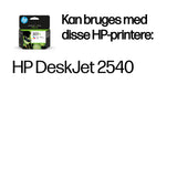 HP 301XL Farve (cyan, magenta, gul) 300 sider Blæk CH564EE