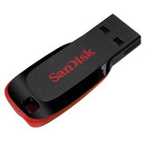 SanDisk Cruzer Blade 64GB USB 2.0 USB stick Sort Rød