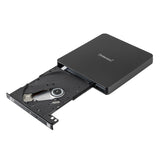 Intenso EOD 400D Slim optisk diskdrev DVD Super Multi DL Sort