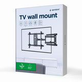 Gembird WM-80ST-05 tv-beslag 2,03 m (80") Sort