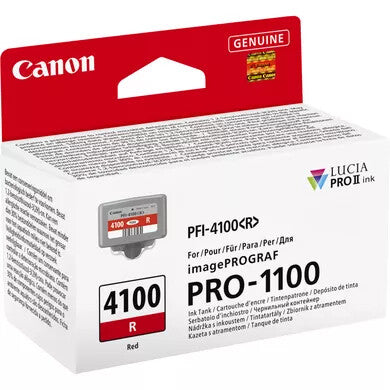 Canon LUCIA PRO II blækpatron 1 stk Original Standard udbytte Rød