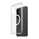 CARE by PanzerGlass Urban Explorer Case Transparent w. White Qi Samsung Galaxy S26