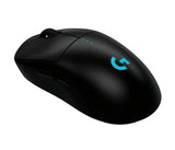 Logitech G PRO 2 LIGHTSPEED mus Spil Ambidextrous RF trådløst Optisk 32000 dpi