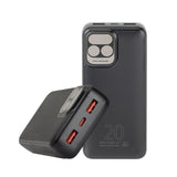 Rivacase VA2521 powerbank Lithium polymer (LiPo) 20000 mAh Grå