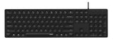 Rapoo NK8020 tastatur Universel USB QWERTY Sort