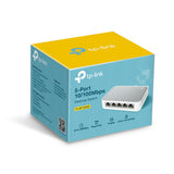 TP-Link TL-SF1005D Administreret Fast Ethernet (10/100) Hvid