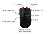 SureFire Hawk Claw mus Spil Højre hånd USB Type-A Optisk 6400 dpi