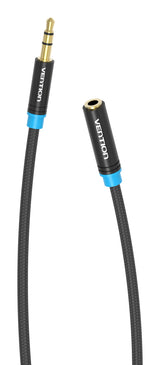 Vention VAB-B06-B150-M lydkabel 1,5 m 3.5mm Sort