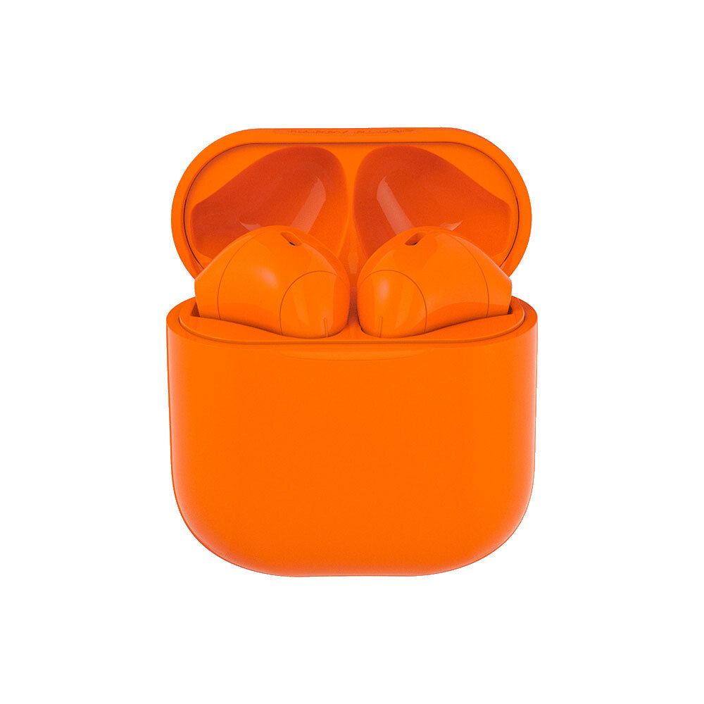 Happy Plugs JOY Headset True Wireless Stereo (TWS) I ørerne Opkald/Musik/Sport/Hverdag Bluetooth Orange