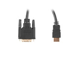 Lanberg CA-HDDV-20CU-0018-BK videokabel adapter 1,8 m HDMI Type A (Standard) DVI-D Sort
