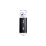 Silicon Power Ultima U02 USB-nøgle 64 GB USB Type-A 2.0 Sort