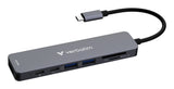 Verbatim 32158 interface hub USB 3.2 Gen 1 (3.1 Gen 1) Type-C 5000 Mbit/s Grå