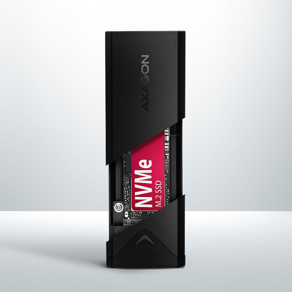 Axagon EEM2-UB2 drevkabinet SSD kabinet Sort M.2