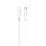 Gear Ladekabel USB-C til USB-C 2.0 3m Kabel Hvid