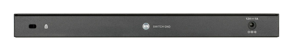 D-Link DGS-1016S Ikke administreret Gigabit Ethernet (10/100/1000) Sort