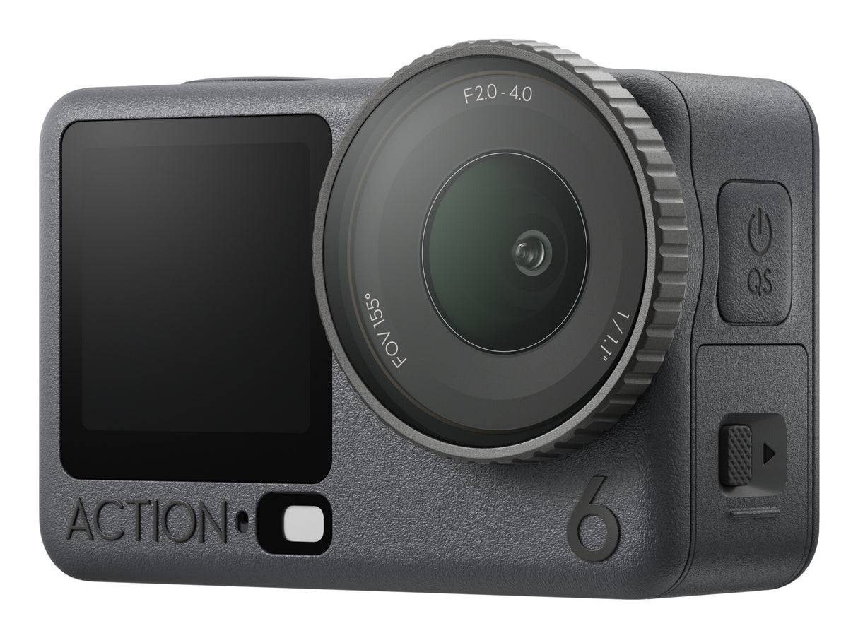 DJI Osmo Action 6 Standard Combo kamera til actionsport 38 MP 4K Ultra HD CMOS 25,4 / 1,1 mm (1 / 1.1") Wi-Fi 149 g