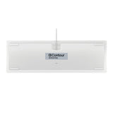 Contour Design Contour Active Key QuickClean medicinsk tastatur IP68, fuld størrelse, kablet, hvid, PN C8112
