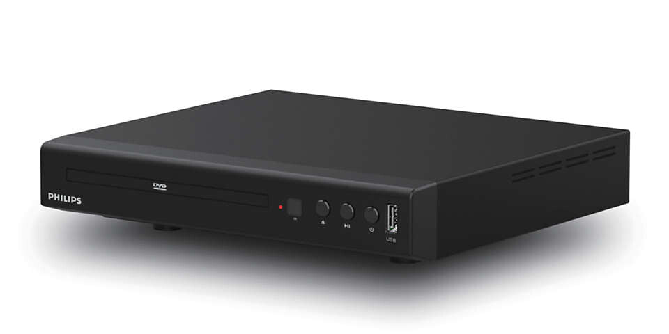 Philips 2000 series TAEP200 DVD afspiller Sort