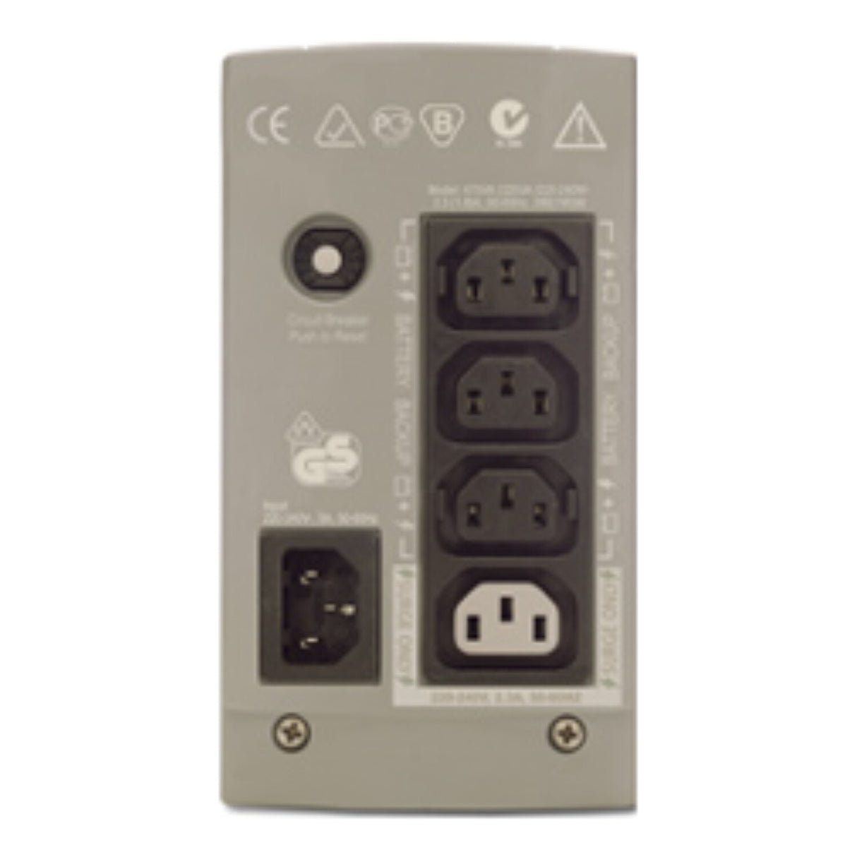 APC Back-UPS CS 325 w/o SW UPS-enhed 0,325 kVA 210 W