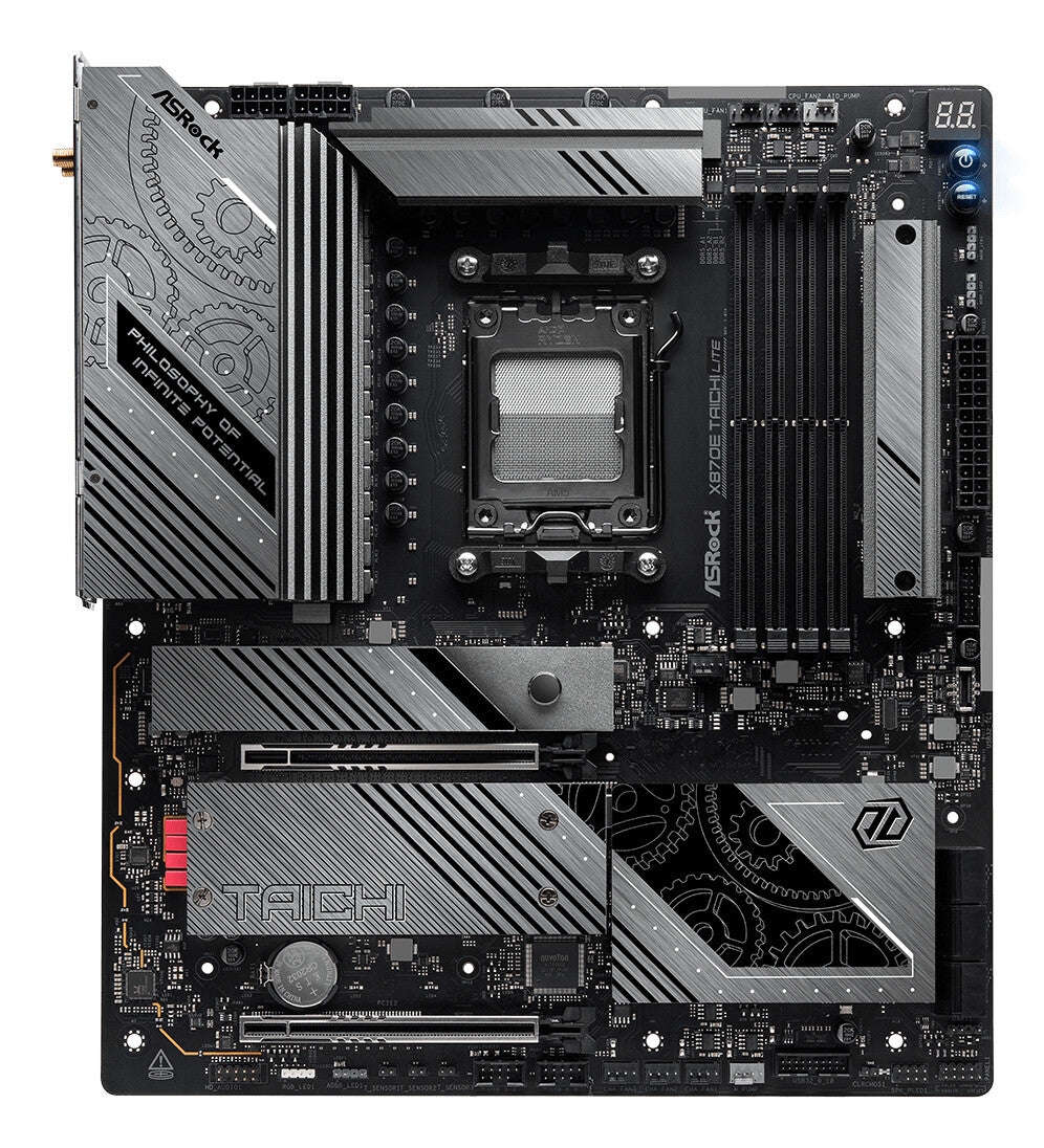 ASRock X870E Taichi Lite WiFi Motherboard EATX AM5 Socket DDR5