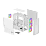 DeepCool CH560 DIGITAL WH Midi Tower Hvid