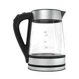 AENO EK1S elkedel 1,7 L 2200 W Sort, Sølv, Transparent