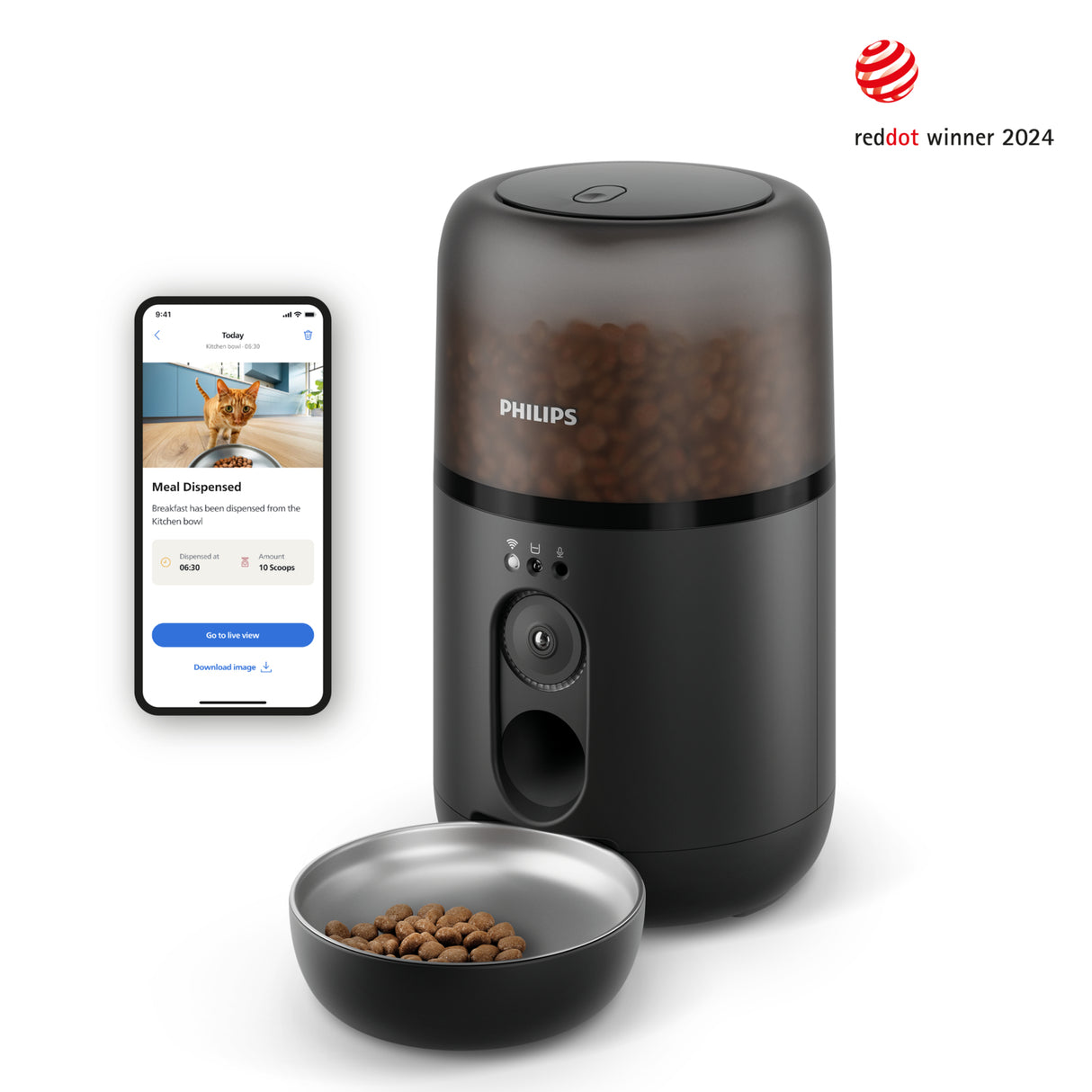 Philips Pet 5000 Series Fremfører Sort