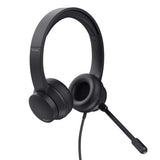 Trust HS-150 Headset Ledningsført Kontor/Callcenter Sort