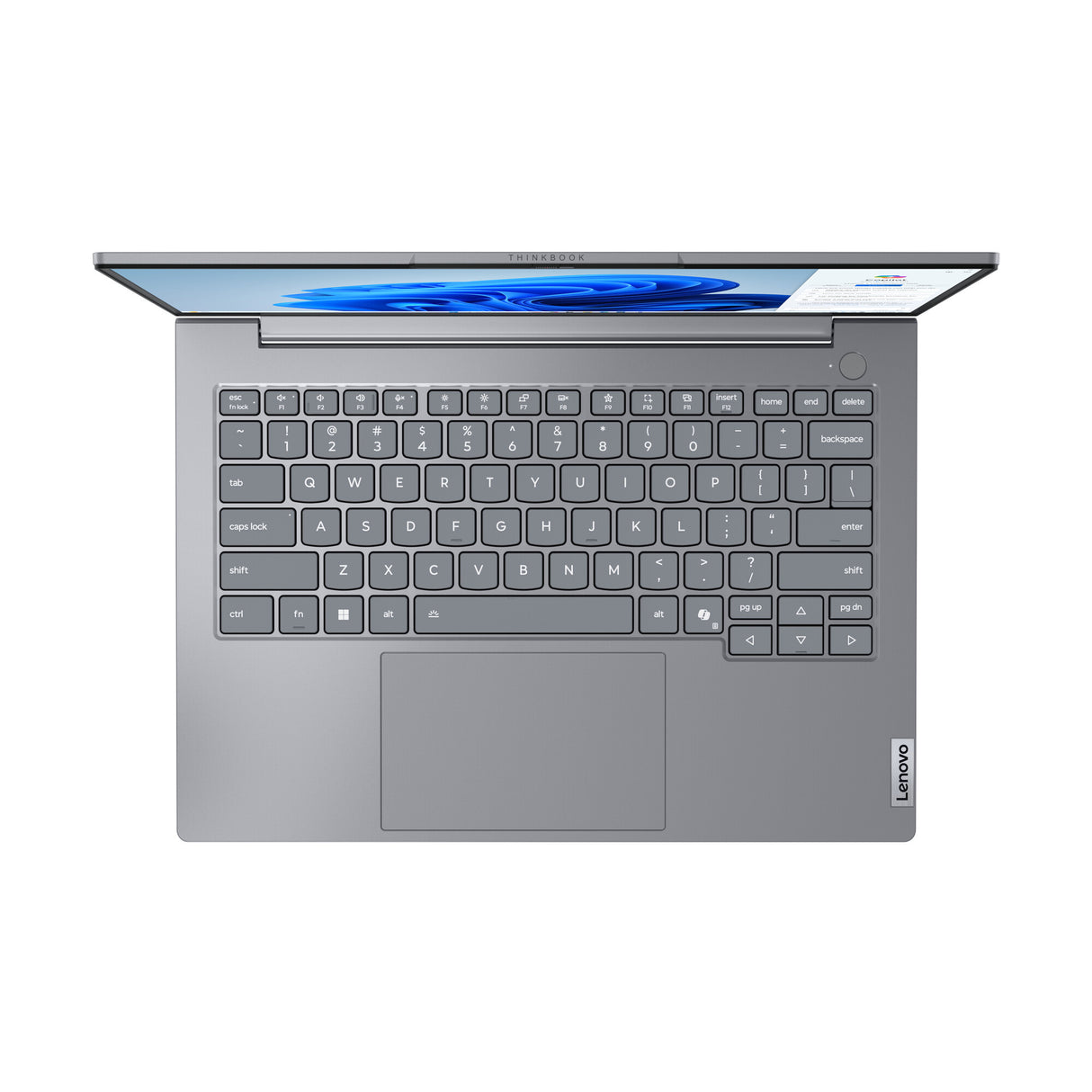Lenovo ThinkBook 14 G8 IAL Intel Core Ultra 9 185H Laptop 35,6 cm (14") WUXGA 16 GB DDR5-SDRAM 512 GB SSD Wi-Fi 6E (802.11ax) Windows 11 Pro Nordisk Grå