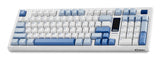 Akko Glacier 5098B tastatur Spil USB + RF Wireless + Bluetooth QWERTY US engelsk Hvid